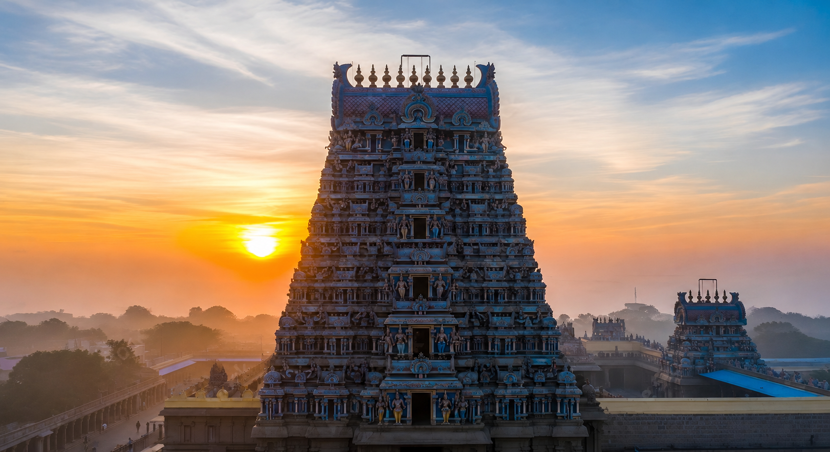 Adiyogi with Rameswaram & Madurai